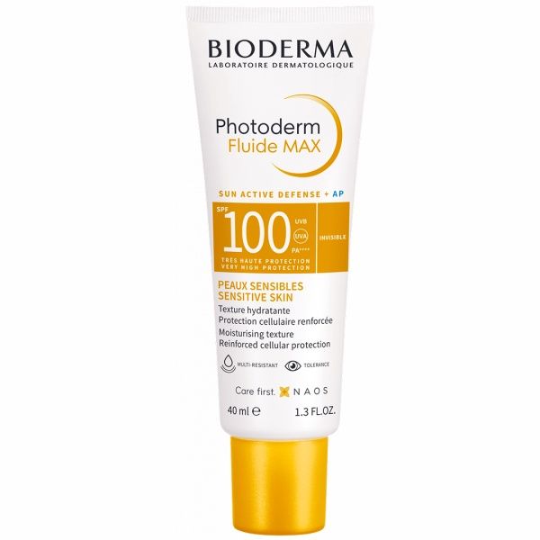 BIODERMA PHOTODERM FLUIDE MAX SPF 100 / Tous types de peaux
