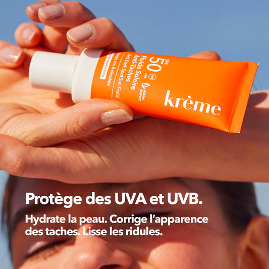 Kreme Fluide Solaire Anti-Taches SPF50