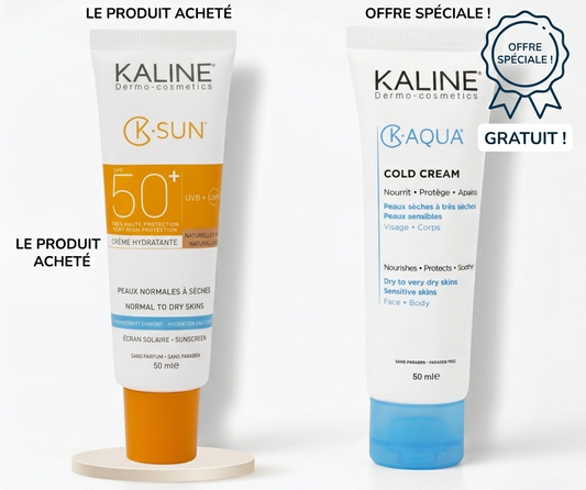 Kaline K-Sun SPF 50+ 50 ml + K-Aqua Cold Cream 50 ml OFFERTE !